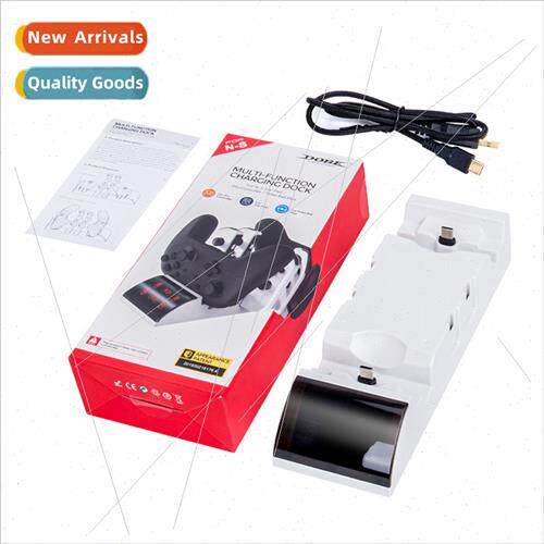 Swch OLED grip cradle charger j-con grip 6-in-1 genie ball c