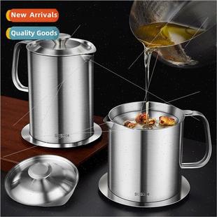 household pot Kchen 304 steel oil filter stainless lid