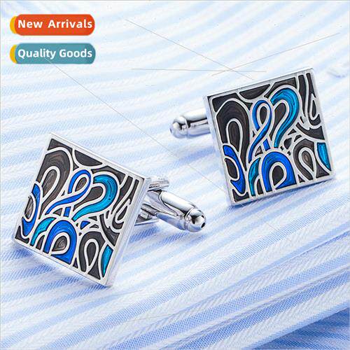New Enamel Cufflinks French Shirt Cufflinks Wedding Dress Bu