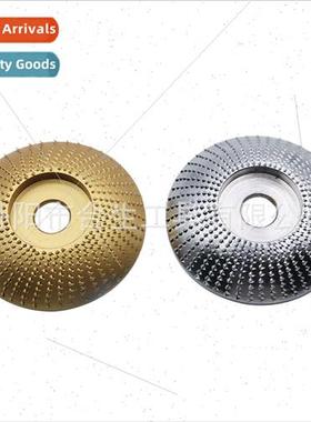 Angle grinder wh spiked tea grinding disk DIY root carving w