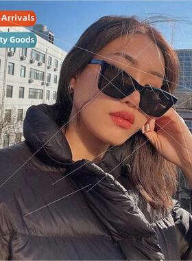 new sunglasses female tide Europe ins cat eye sunglasses lar