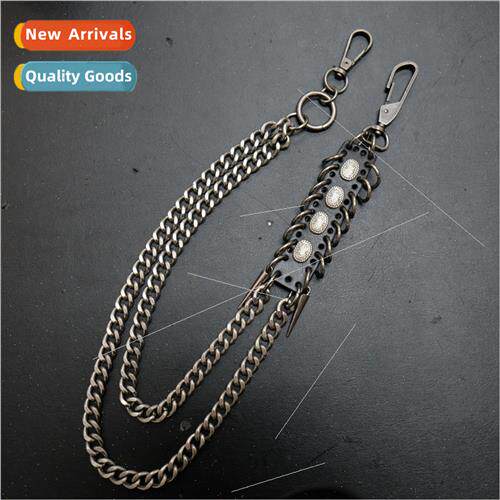 Cowhide splicing individually packaged men women hip hop bun