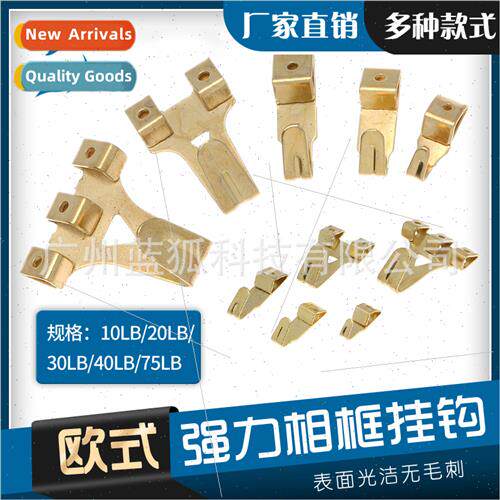 Metal photo frame hooks Europe single hook hooks wooden wall