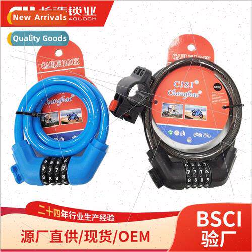 4-dig car lock combination lock battery car helmet lock code