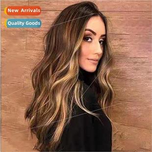 Chemical Fiber Medium Europe Brown Ladies Covers Wigs Head