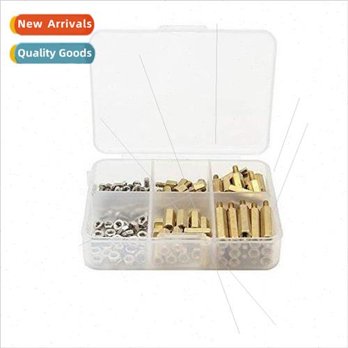 120pcs hexagon socket head cap screws boxed set brass studs