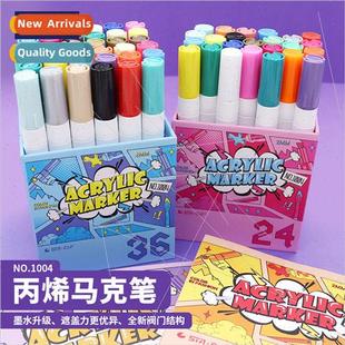 Sta 1004 Student Economy Acrylic Marker 36 Colors Set diy Pa