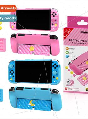 New Swch OLED Game Console Sticker NS OLED Console Case + Ca