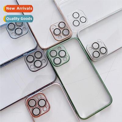 适用Apple 15promax mirror guard electroplated PC phone case