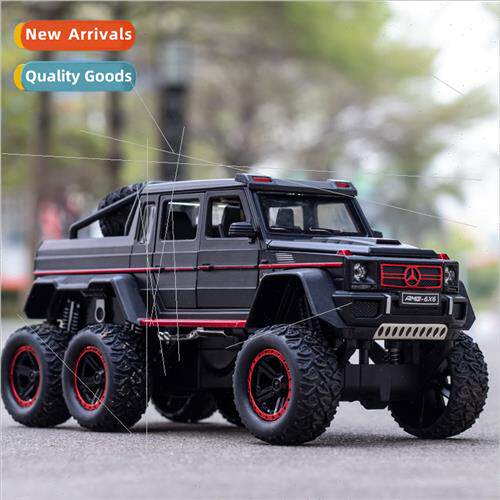 1:22 Benz 6x6 alloy car model wh shock absorbers sound light