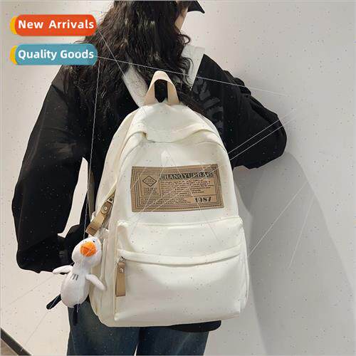 schoolbag male ins tide cool shoulder bag senior sense niche