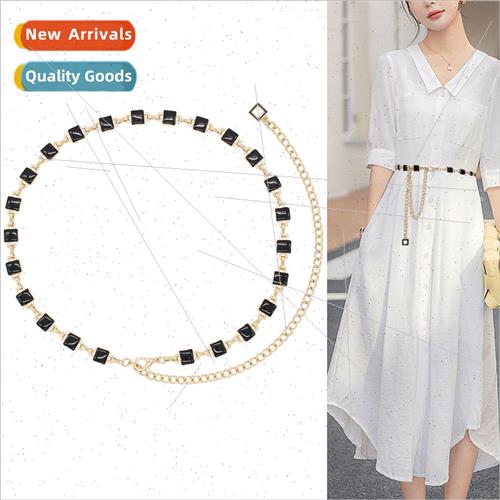 Women waist chain dresses sub-collective waist summer decora