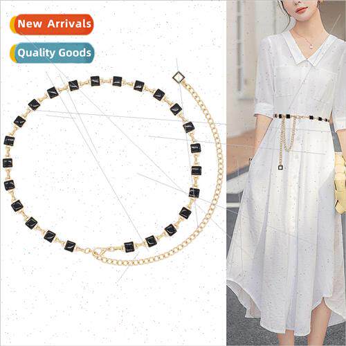 Women waist chain dresses sub-collective waist summer decora