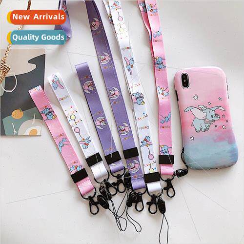 Cartoon Dumbo length width fabric adjustable cell phone univ