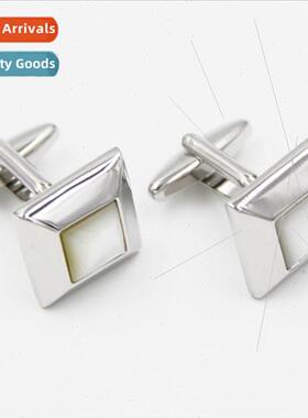 mple atmosphere fashion business whe square French cufflinks