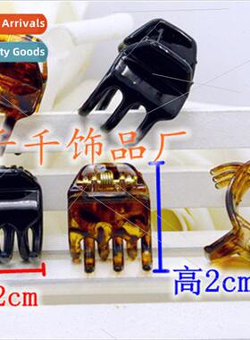 Hair clips 2cm small clips cute square head monster hand cli