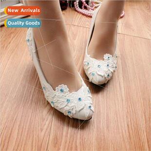 Whe Large ze Wedding Shoes Medium Heeled Women Shoes Daily W