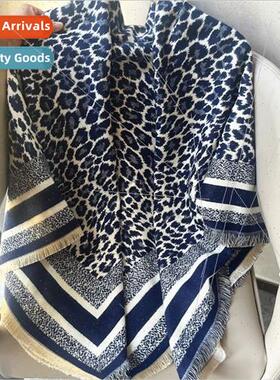 Leopard scarf female Korean  fashion wild imation cashmere s