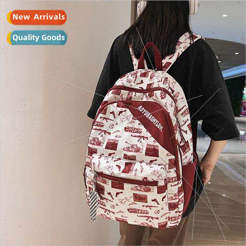 Japan fashion backpack nd shoulder bag college students camp