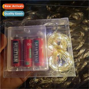 LED String ghts Copper Wire ghts Battery Box Bobble Ball Str