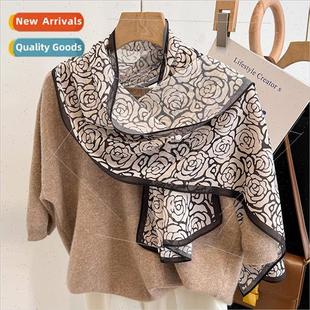 fall Korean scarf warm winter wind perfume small new 2022