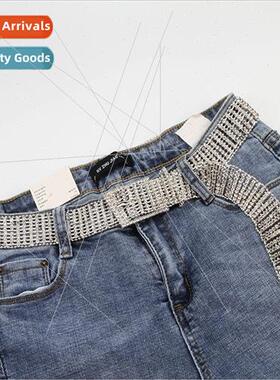 Fashion full diamonds belt ladies belt luxury atmosphere bri