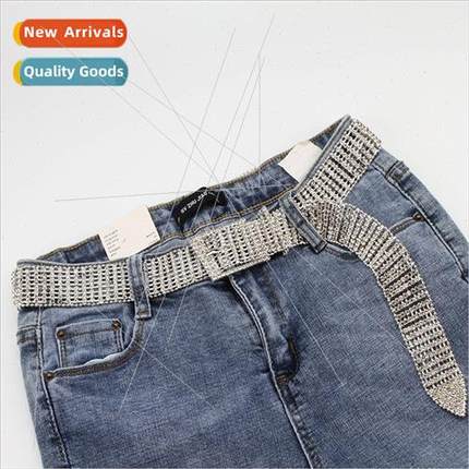 Fashion full diamonds belt ladies belt luxury atmosphere bri
