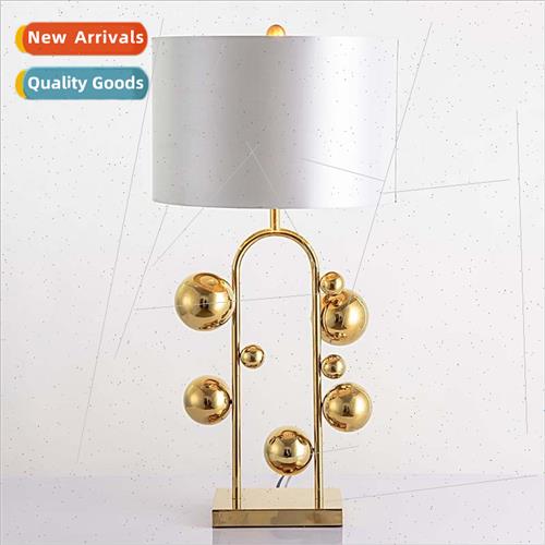 -modern creative gold orb bubble ball table lamp American mo
