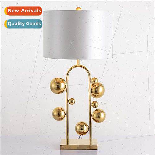 -modern creative gold orb bubble ball table lamp American mo