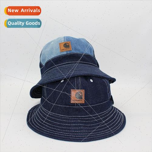 Colorblocked Denim Dome Hexagonal Adjustable WindproRope Fis