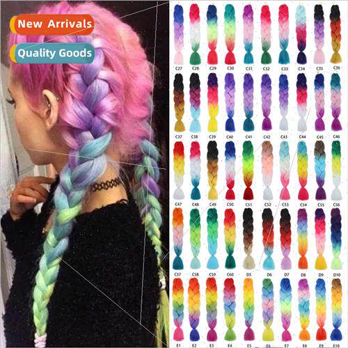 African Color Dirty Braids Big Braids 100g Chemical Fiber Di
