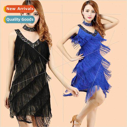 New Latin dance permance clothing permance clothing sequins