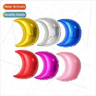 Aluminum Foil Weekend inch Par Birthday Moon Baby Balloon