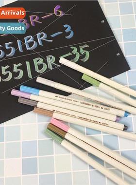 Sta STA6551Brush Brush Metallic Paint Pens 10 Colors Pearles