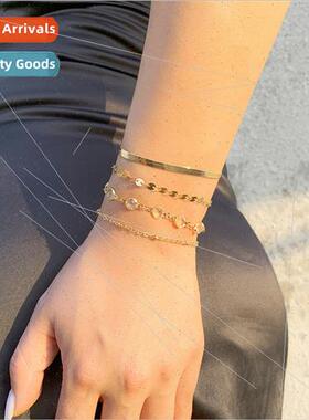 Europe fashion cold wind women accessories simple snakebone