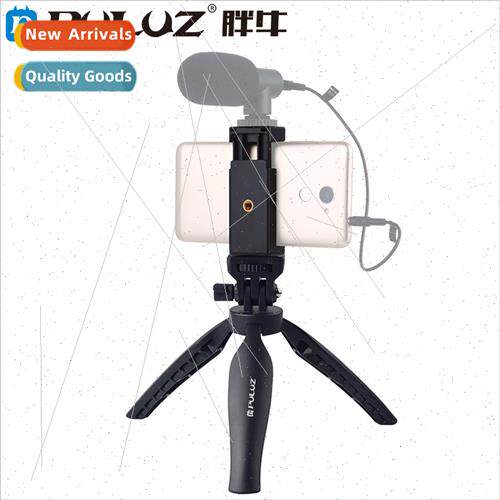 Plastic Tripod Tabletop Tripod wh Cell Phone Clip Adjustable