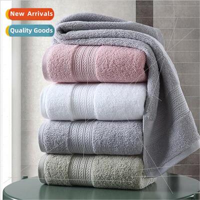 Cotton towel 32 double stranded terry enlarged face towel ad