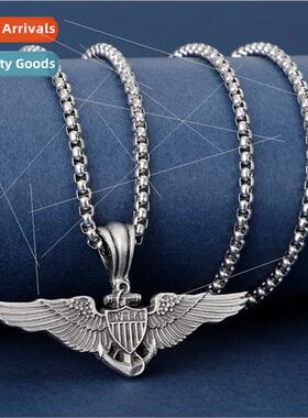 American personalized U.S. G.I. badge pendant necklace men n