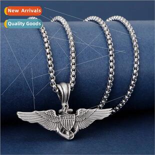 American personalized U.S. G.I. badge pendant necklace men n