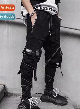 2019 spring and summer clothing mens casual small leg pants