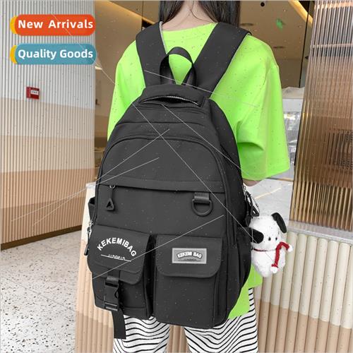 Schoolbag new multi-compartment load-bearing waterproof trav