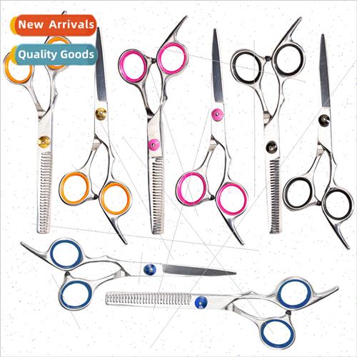 Hairdressing scissors flat scissors dental scissors home hai