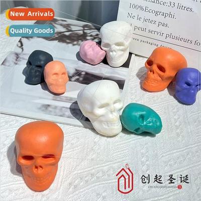 New simulation ghost head foam Halloween pumpkin props shoot