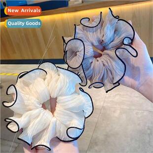 super fairy summer light yarn ruffles large intestine ring g