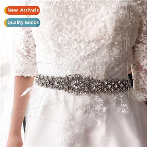 XW73 Cocktail Belt xury rhinestone pearl belt Bridal wedding