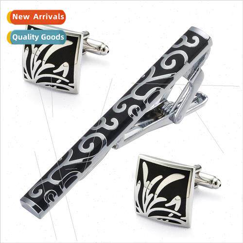 Cufflinks Classic Fancy Tutu Tie Clip Formal Enamel Clip cuf