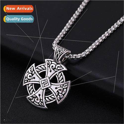 Europe new Celtic festival pendant necklace men hip-hop punk