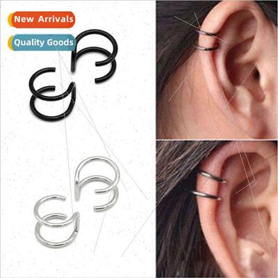 Ear clip whout ear holes female Korea students simple ear bo