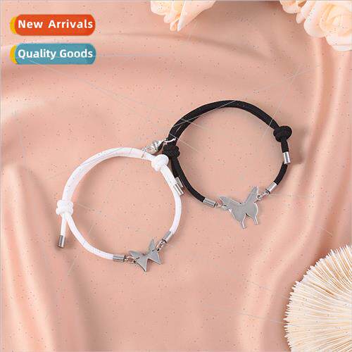 Europe Mother Day Stainless Steel Butterfly Love Magnetic Cl