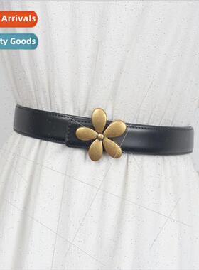 leather coat sweater decorative su skirt 2024 new belt black